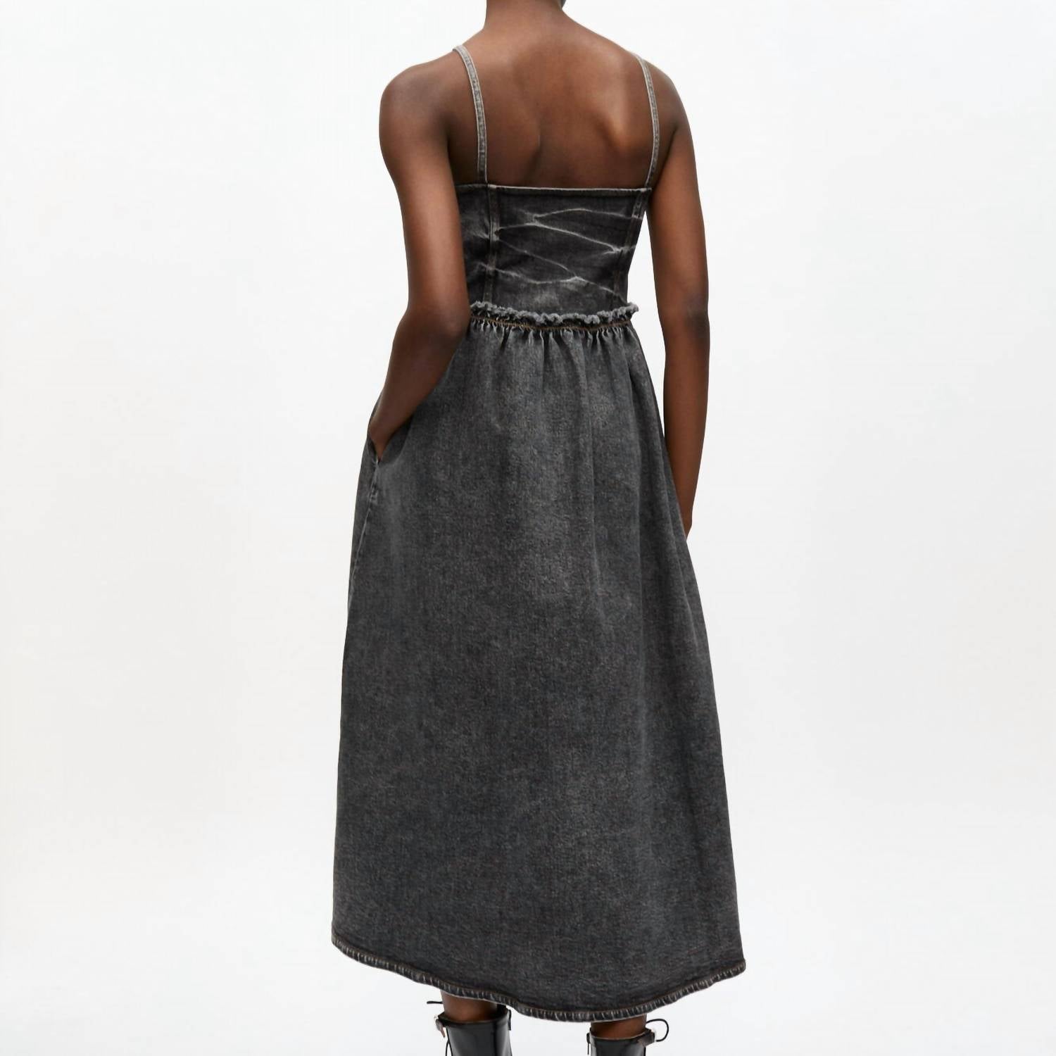 Ganni - Stretch Future Midi Dress