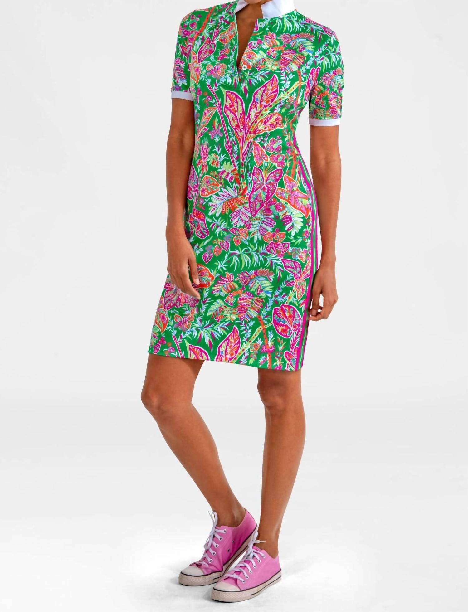 Gretchen Scott - Serve It Up Dress - Vintage Vine