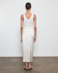 Enza Costa - Lustre Column Skirt