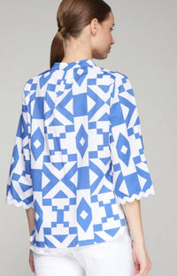 Vilagallo - Valeria V-neck Shirt
