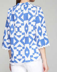 Vilagallo - Valeria V-neck Shirt