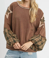 Umgee - Starlight Plaid Top