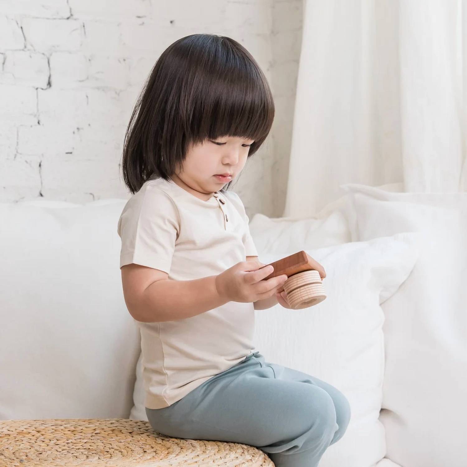 Colored Organics - Boys Reef Henley Shirt
