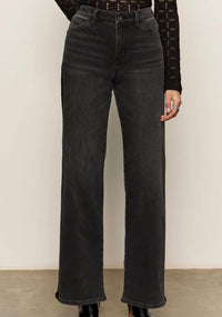 Sanctuary Tuxedo Straight Jeans in black - women's jeans - view 4