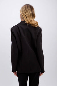 Frank Lyman - Long Blazer With Brooch