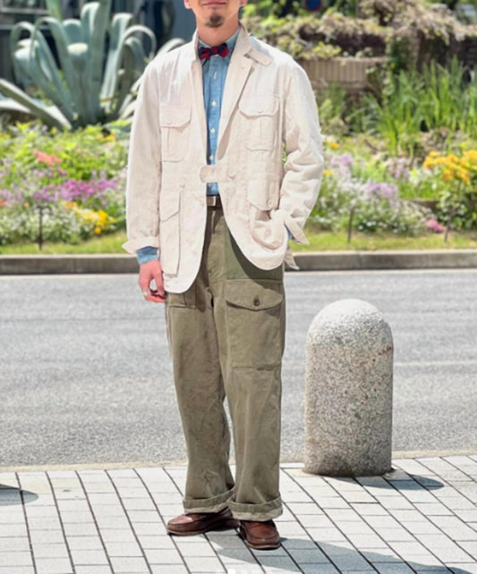 Engineered Garments - Folk Stripe Jacket