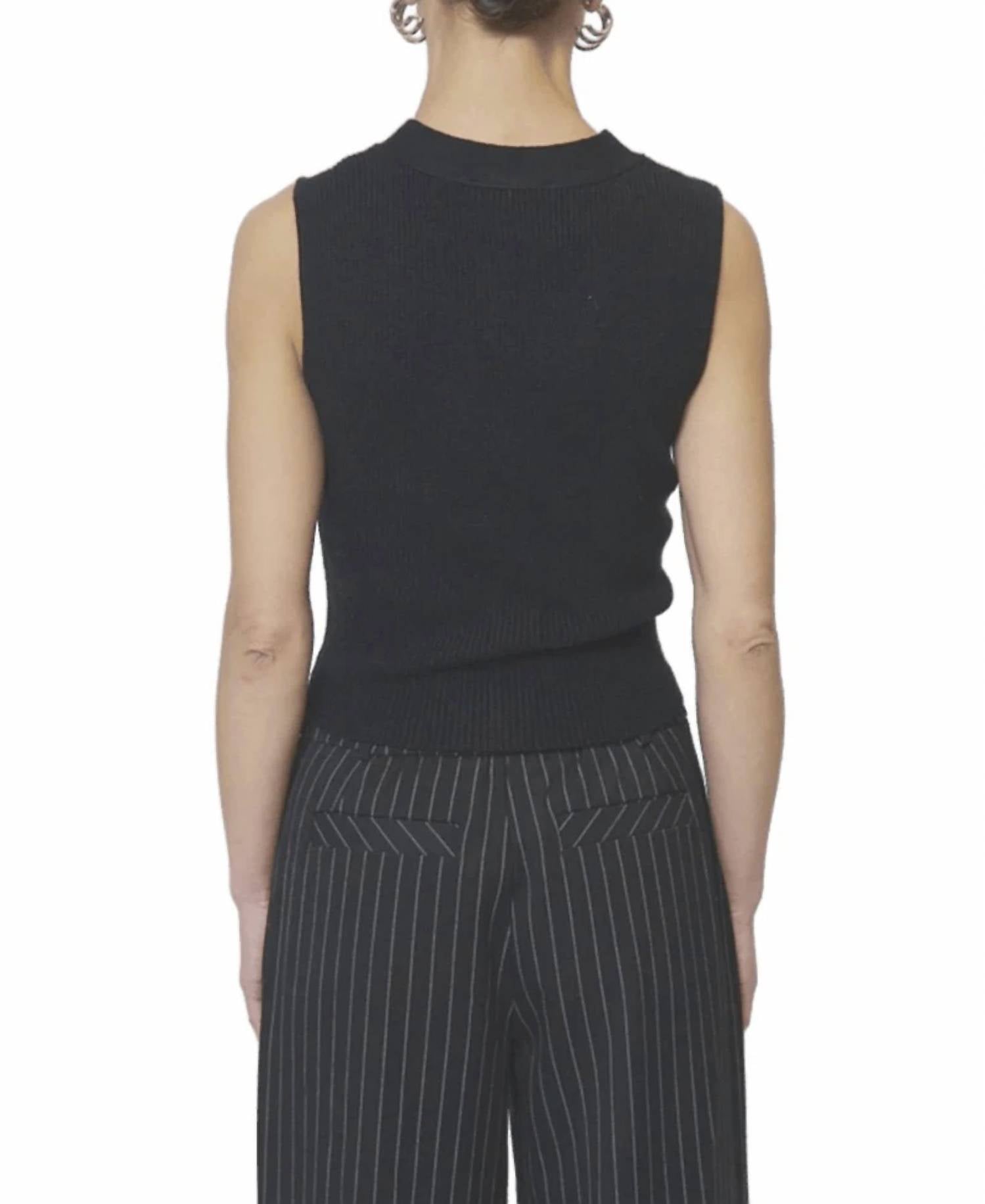 Central Park West - Astrid Pinstrip Vest