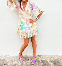Z&L Europe - Glowing Bloom Mini Dress