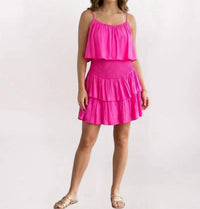 Mustard Seed - Flutter Top Smock Skirt Dress