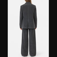 CLOSED Lola Corduroy Blazer in grey coal - women's jacket - view 4