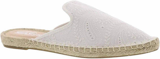 Sbicca - Women's High Vamp Pointed Espadrille Flat Mule