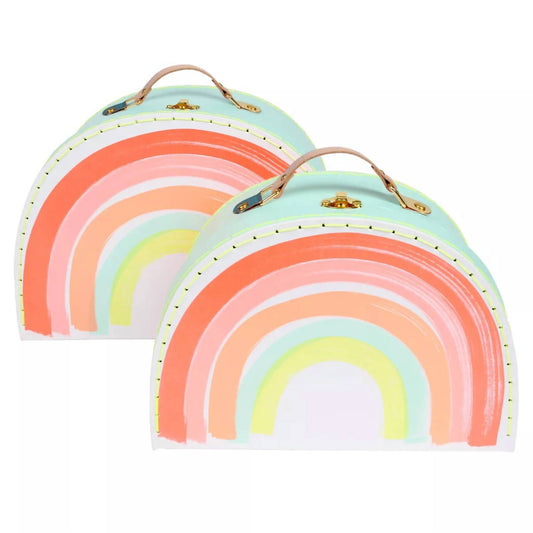 Meri Meri - Kid's Rainbow Suitcases Set