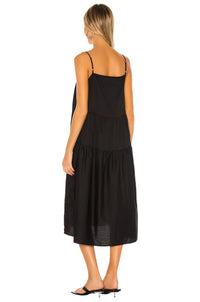 STRAPPY TIERED DRESS