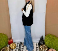 Miss Sparkling - Double Breasted Blazer Vest
