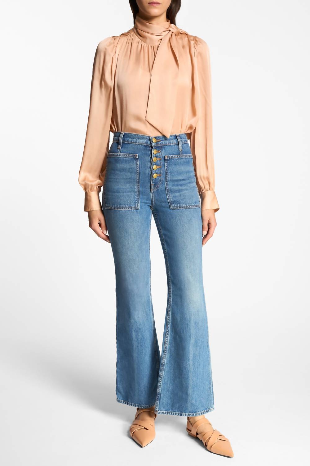 Ulla Johnson - Lou Button Up Jeans