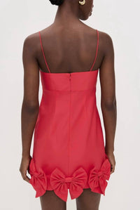 Loveshackfancy - Kennedi Bow Mini Dress