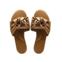 solei sea Women's Nottie Slide Sandal in desert sand - women's sandal - detail view