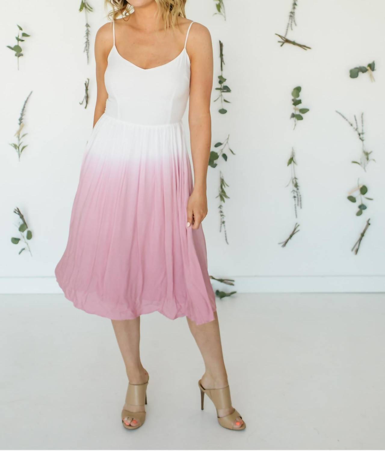 Pink Sunset Maxi Dress