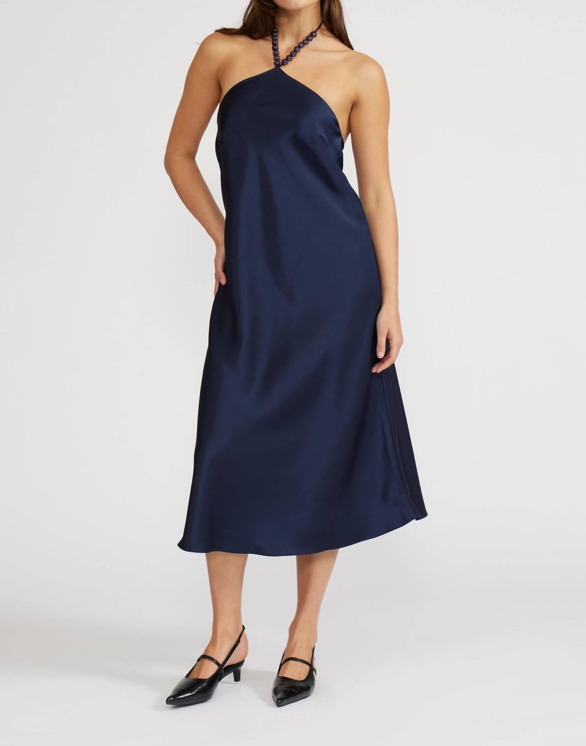Lucy Paris - Peggy Halter Midi Dress