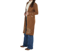 RODEO Quincy Hall Of Fame Duster in brown - women's jacket - detail view