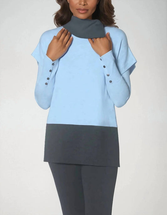 J'Envie/Eli - Cowlneck Popover Sweater