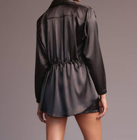Heroine Sport - Girlfriend Charmeuse Oversized Top