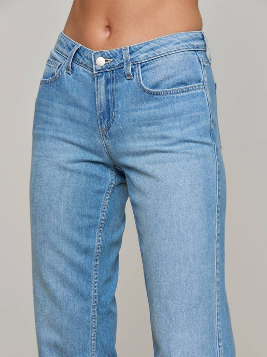 L'Agence - Nevia Slouchy Straight Leg Jeans