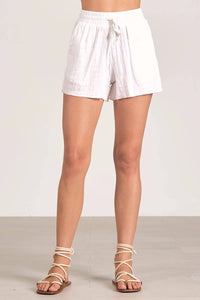 Elan - Gauze Drawstring Shorts