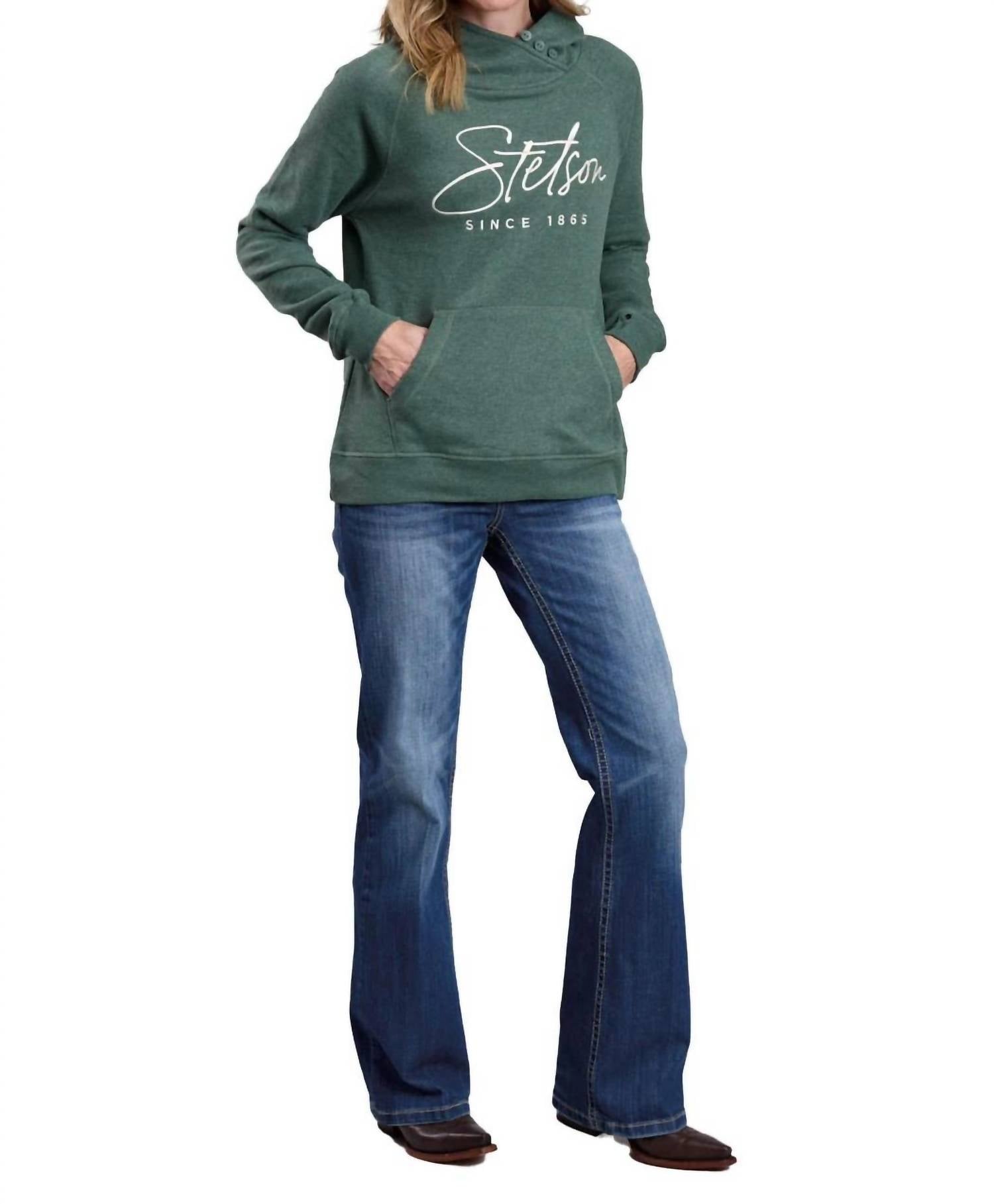 Stetson - Ladies Embroidered Hoodie