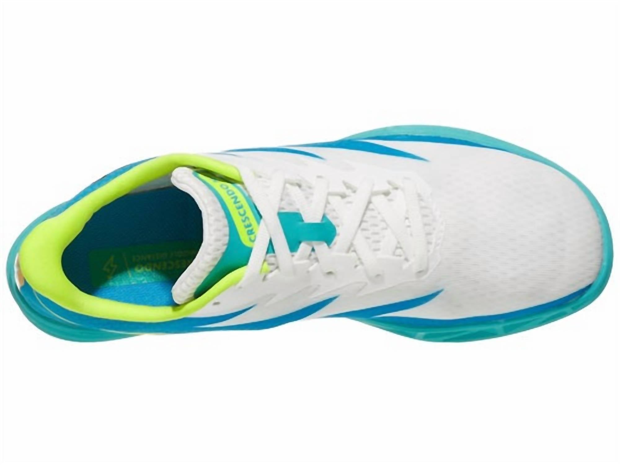 Hoka Unisex Crescendo Md Racing Shoes in ceramic diva blue - women's shoe - view 4