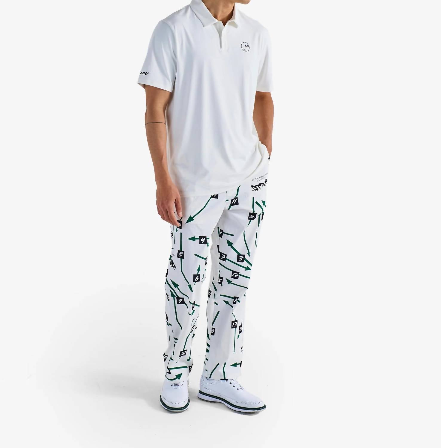 Malbon Golf - Futura Poly Performance Polo