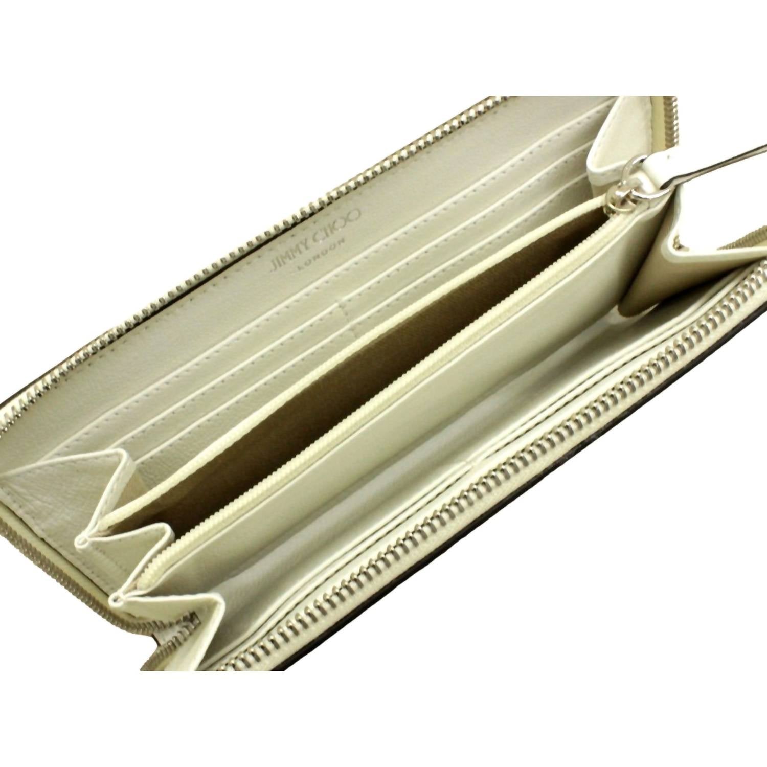 Jimmy Choo - Women's Bettina Milk Leather Long Zip-around Wallet