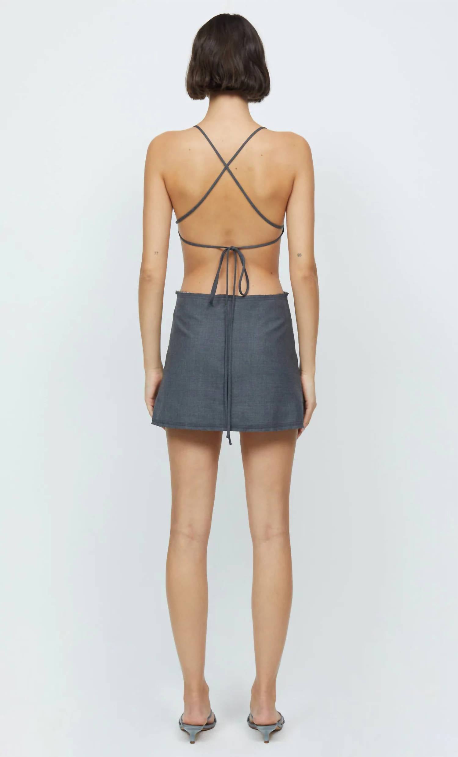 Heidi Apron Mini Dress