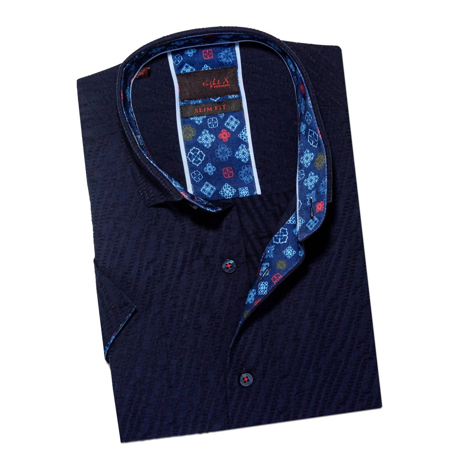 Eight X - I Don't Kow Short Sleeve Button Down Shirt