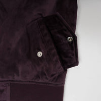 Haus Of Jr - Men's Velour Velour Bomber Jacket