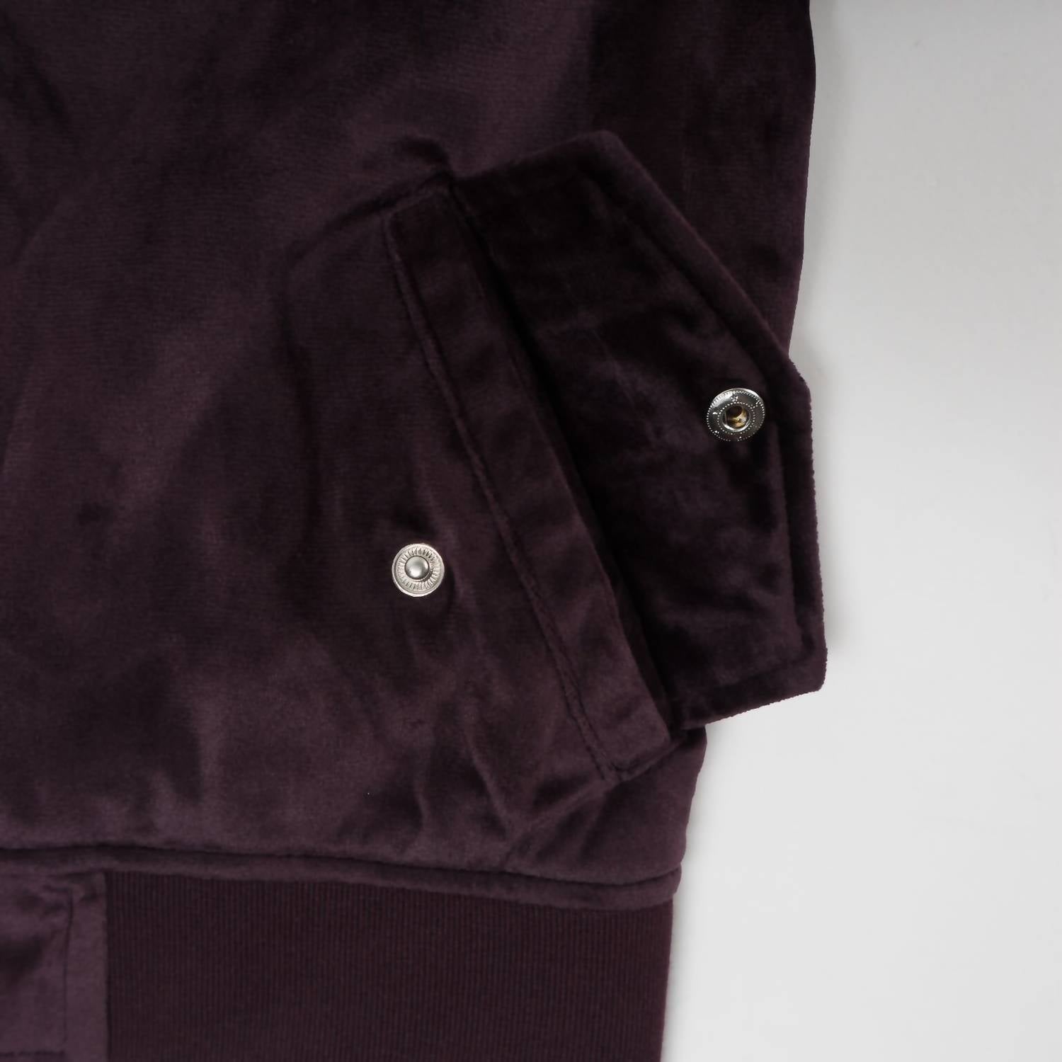 Haus Of Jr - Men's Velour Velour Bomber Jacket