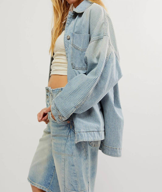 Free People - Madison City Railroad Jacket