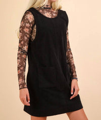 Very J - Corduroy Mini Dress