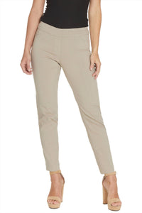 Slimsation By Multiples - Faux Pocket Ankle Pants