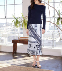 Fifteen Twenty - Mia Bias Midi Skirt
