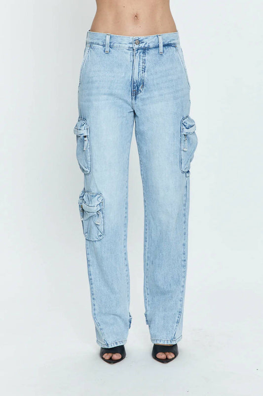 Pistola - Women's Bobbie Cargo Mid Rise Vintage Pant