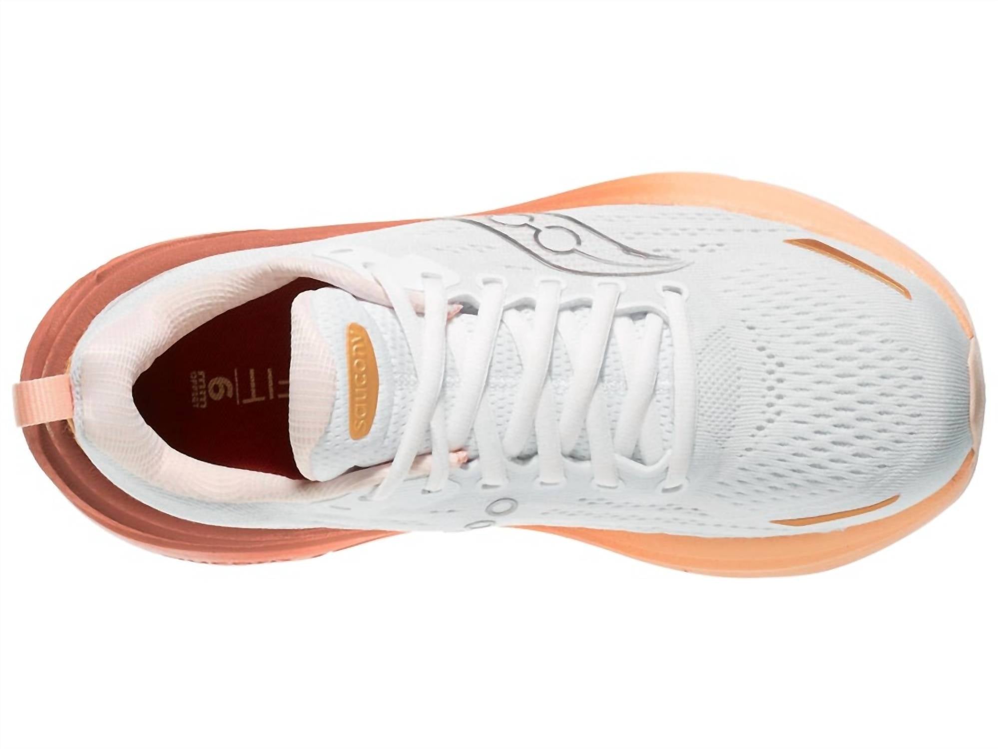 SAUCONY Women's Hurricane 25 Sneaker in white cameo - women's sneaker - view 4