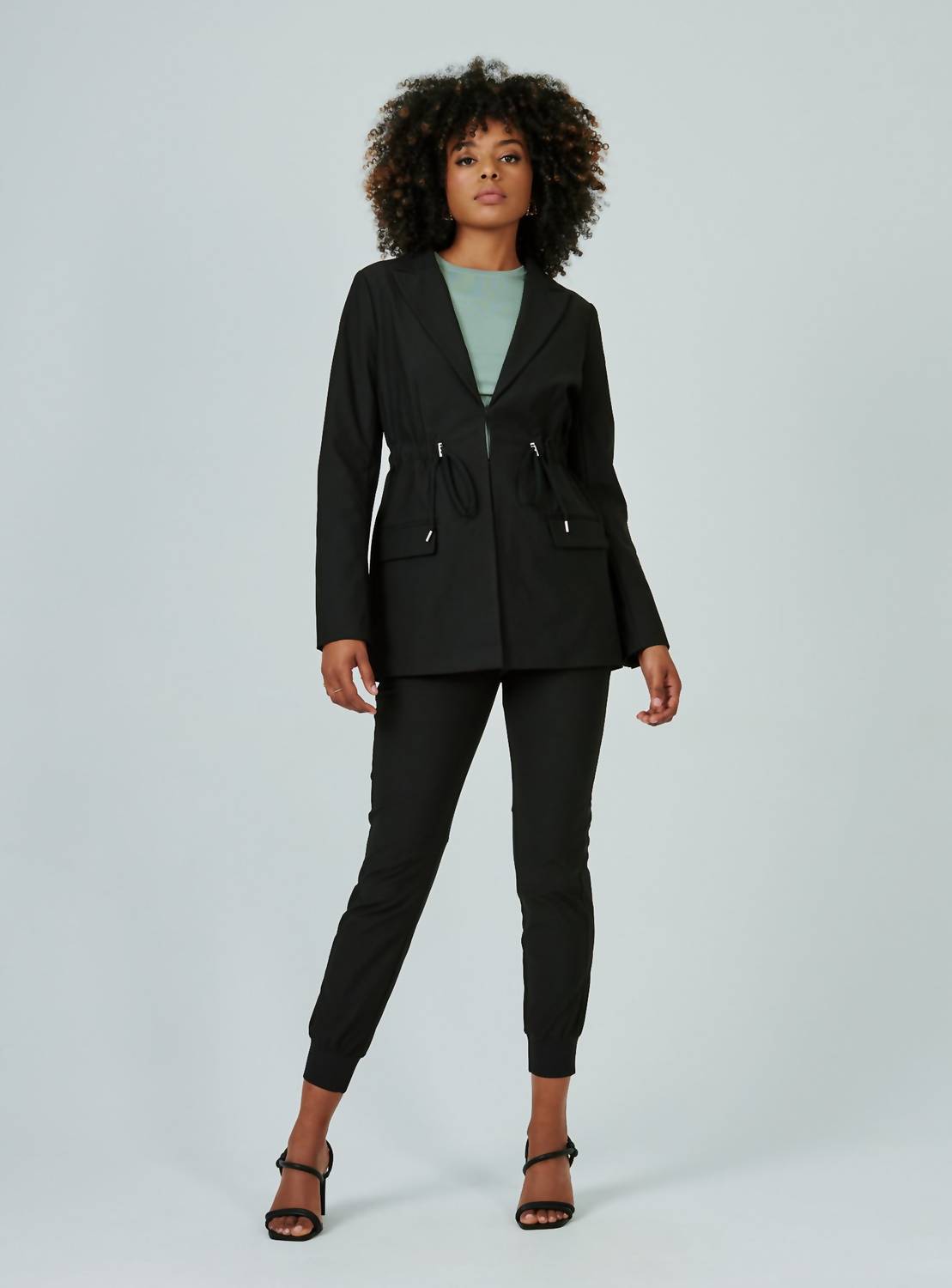 7Diamonds - Infinity Cinched Waist Blazer
