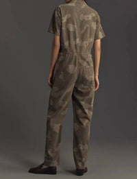 PISTOLA Grover Field Jumpsuit in camo - women's pants - detail view