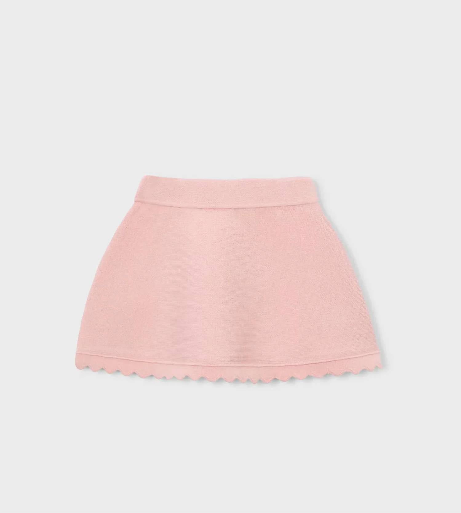Mayoral - Girl's Knit Scalloped Skirt