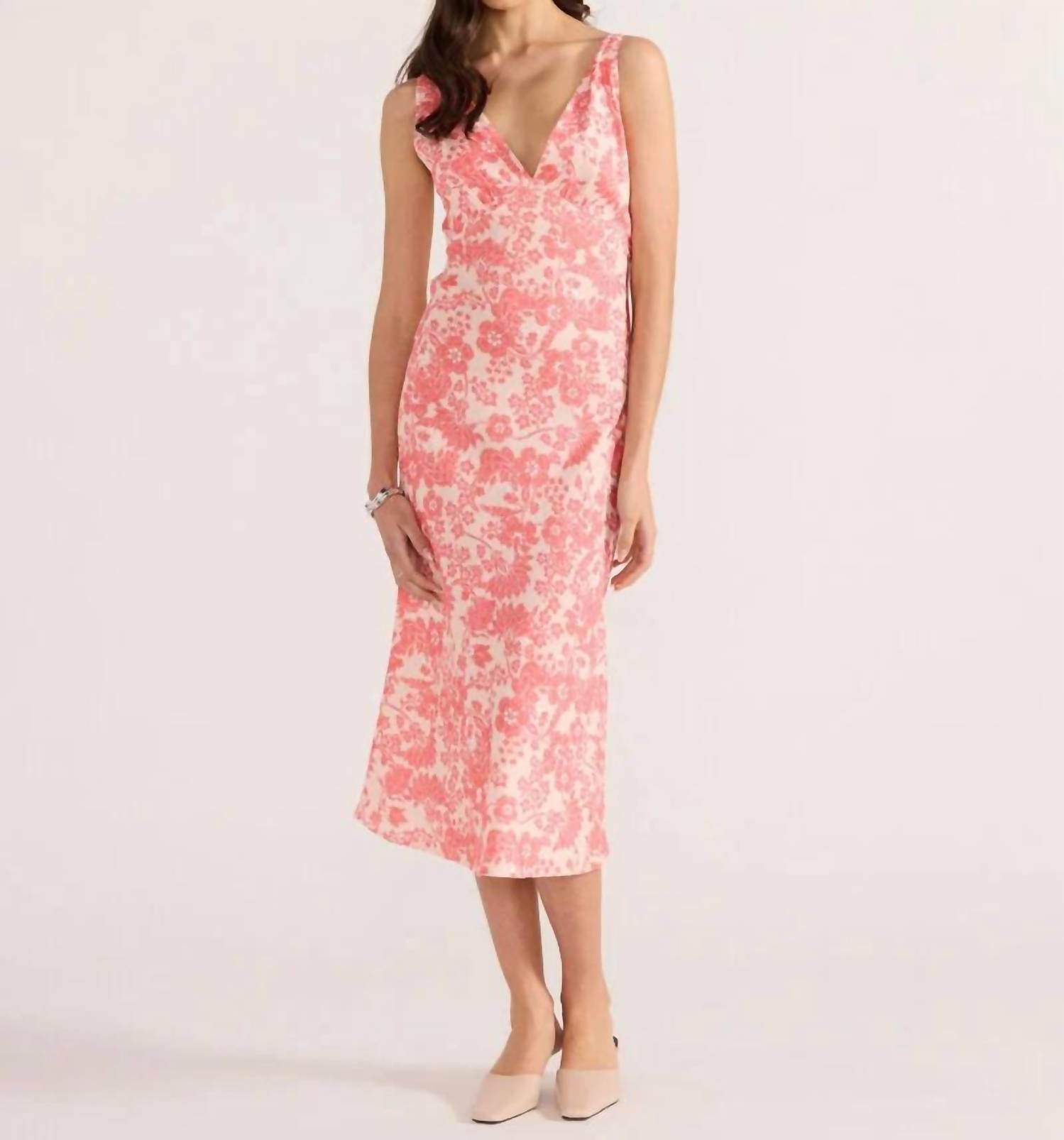 Minkpink - Petal Bias Midi Dress