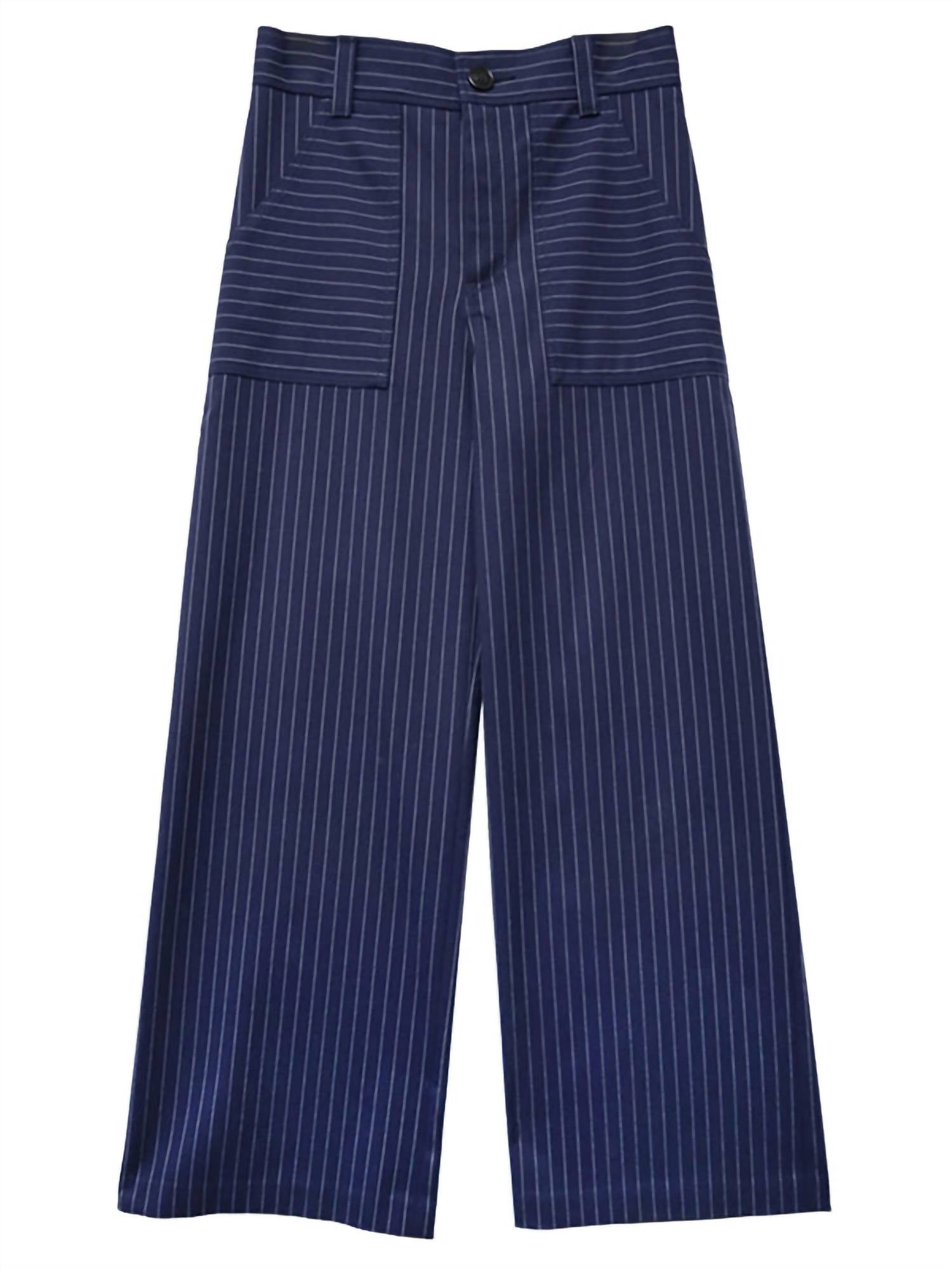 Fifteen Twenty Rylee Cropped Pants in stripe - women's pants - view 4