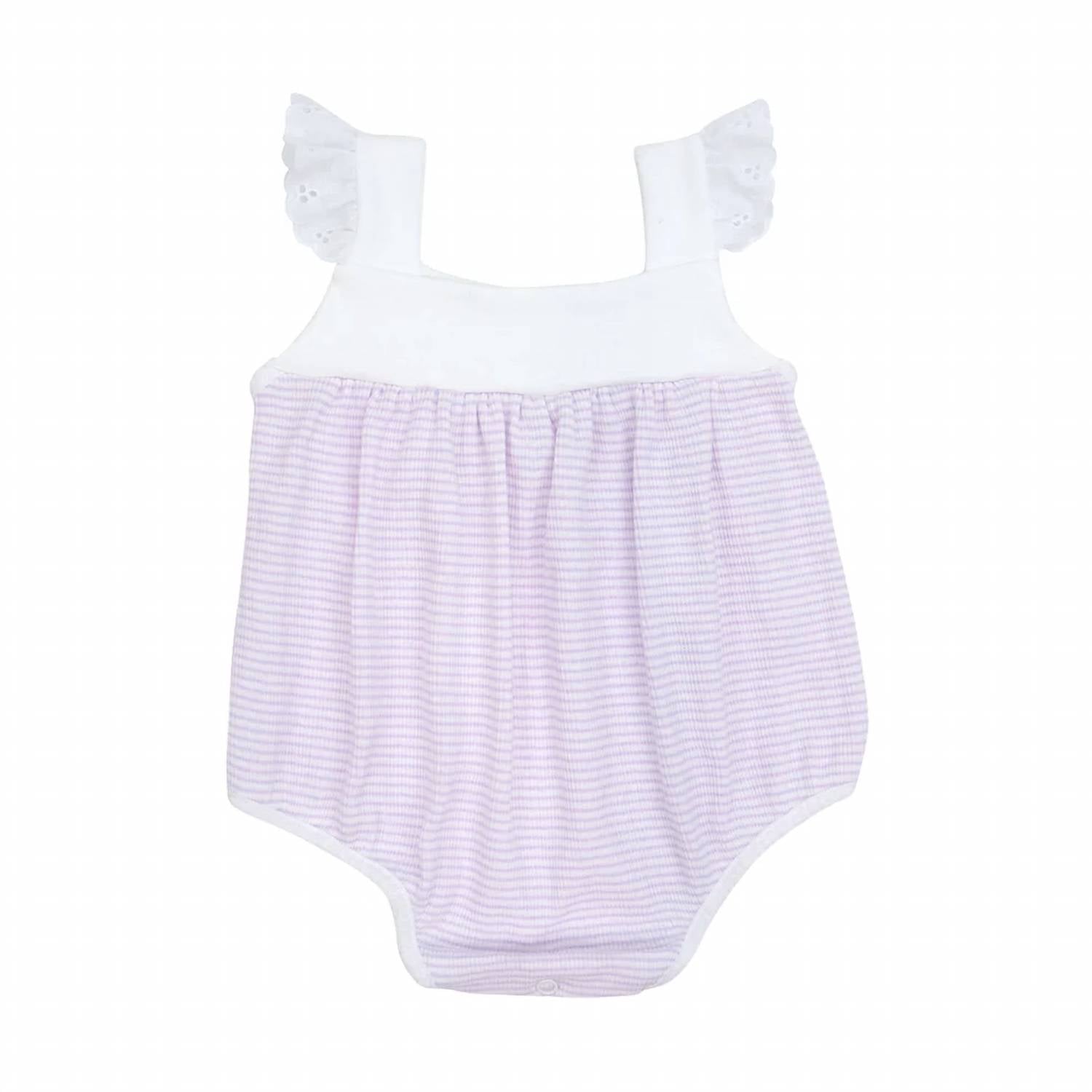 Paty - Girls Rib Knit Sunsuit
