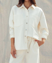 Urban Daizy - Cotton Shirt Jacket