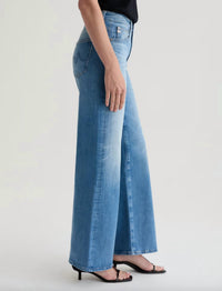 AG Jeans Saige Bisou Jeans in blue - women's jeans - detail view